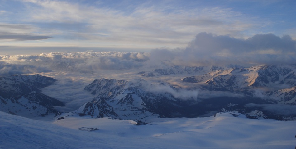 panorama de l'Elbrous